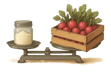 Kurutulmuş turp kullanım avantajı